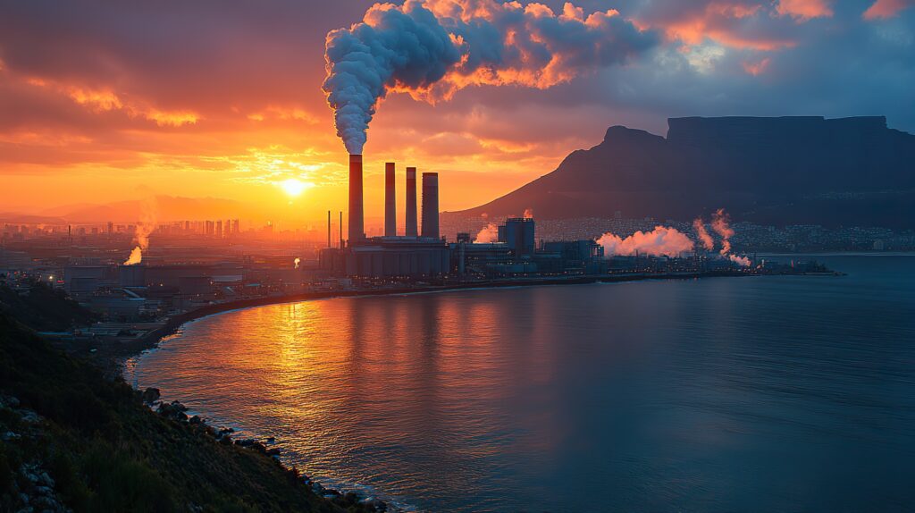 Image highlights the environmental impacts of the oil and gas sector in South Africa